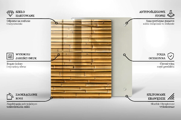 Üveg vágódeszka Fém formák
