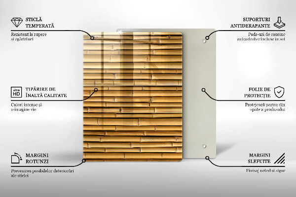 Üveg vágódeszka Fém formák