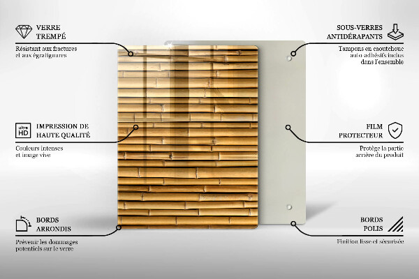 Üveg vágódeszka Fém formák