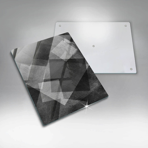 Üveg vágódeszka Geometriai absztrakció