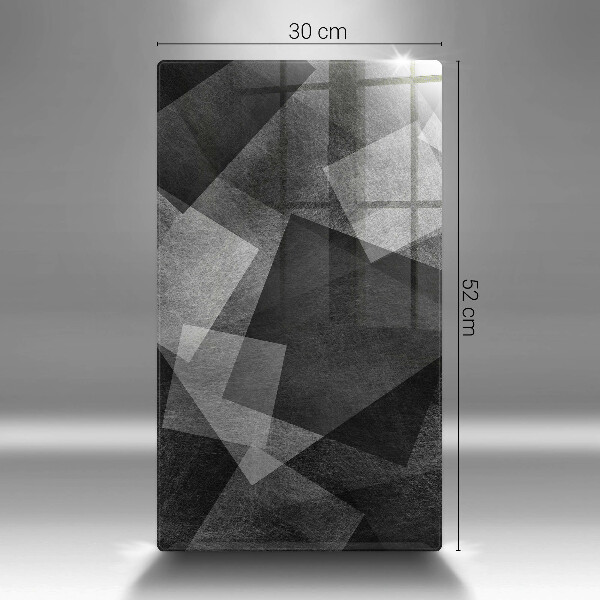 Üveg vágódeszka Geometriai absztrakció