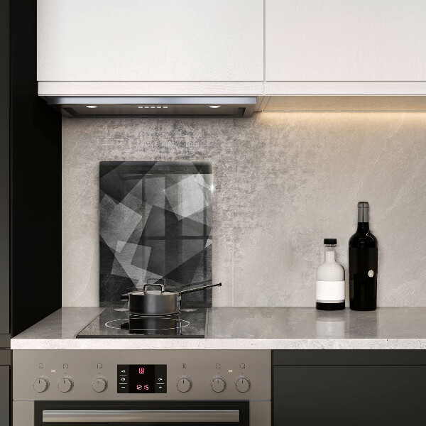 Üveg vágódeszka Geometriai absztrakció