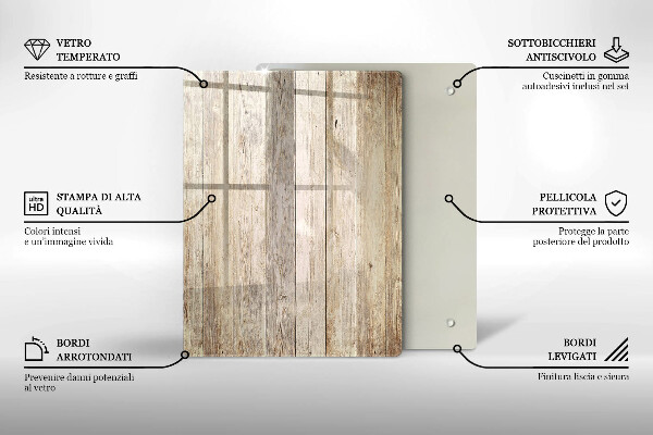 Üveg vágódeszka Kék arany absztrakció