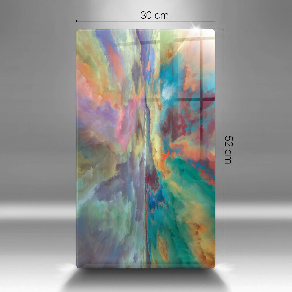 Üveg vágódeszka Színes égbolt