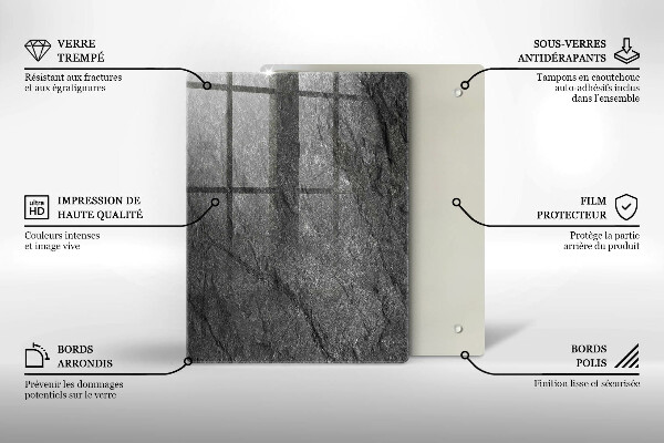 Üveg vágódeszka Tenger víz hullámai