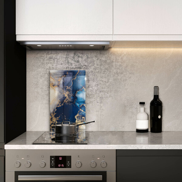 Üveg vágódeszka Elegáns háttér és arany