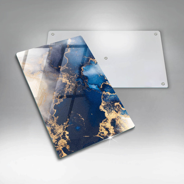 Üveg vágódeszka Elegáns háttér és arany