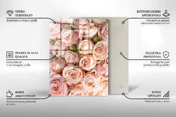 Üveg vágódeszka Természet ér levél