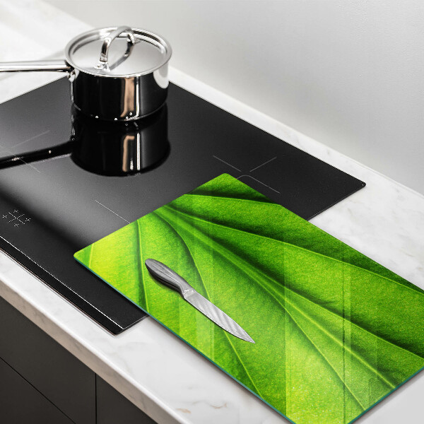 Üveg vágódeszka Természet ér levél