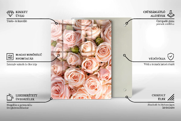 Üveg vágódeszka Természet ér levél