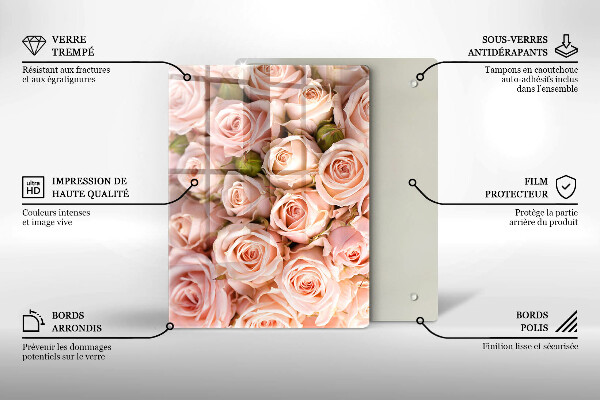 Üveg vágódeszka Természet ér levél