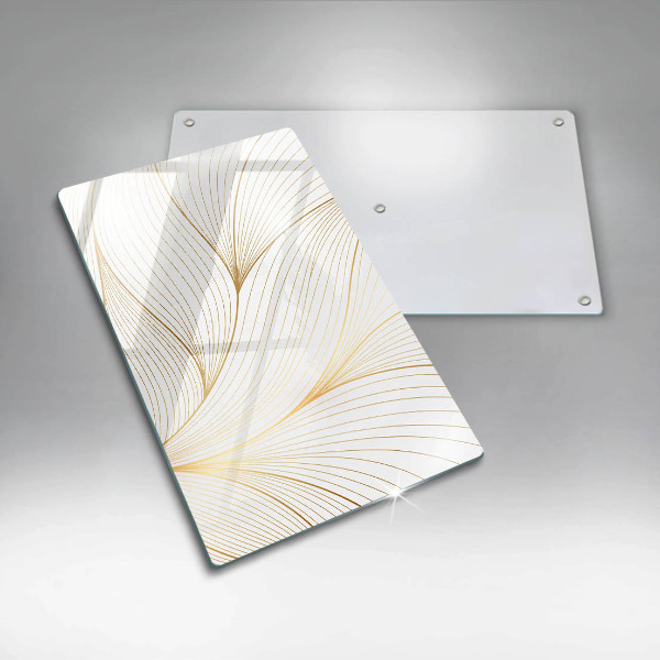 Üveg vágódeszka Modern vonalak minta