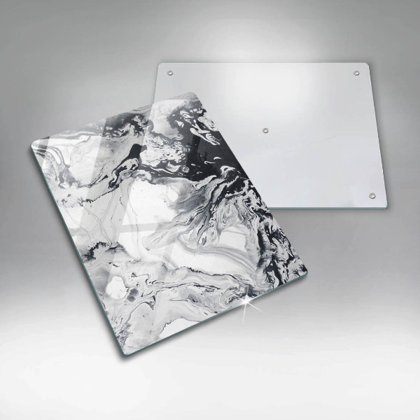 Üveg vágódeszka Tinta absztrakció