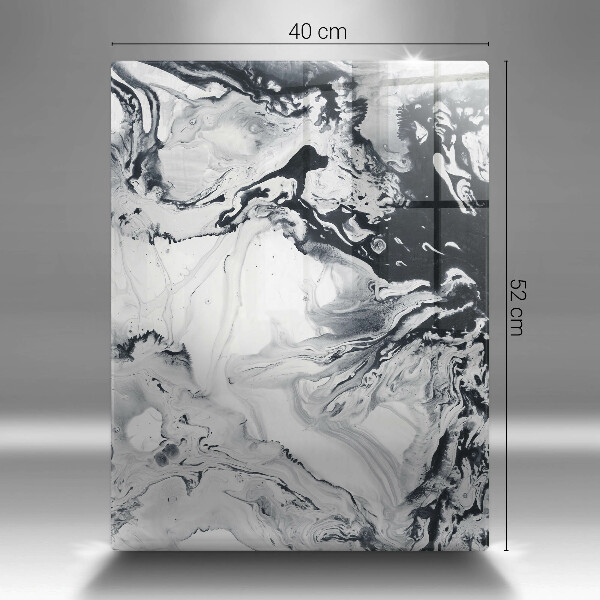 Üveg vágódeszka Tinta absztrakció