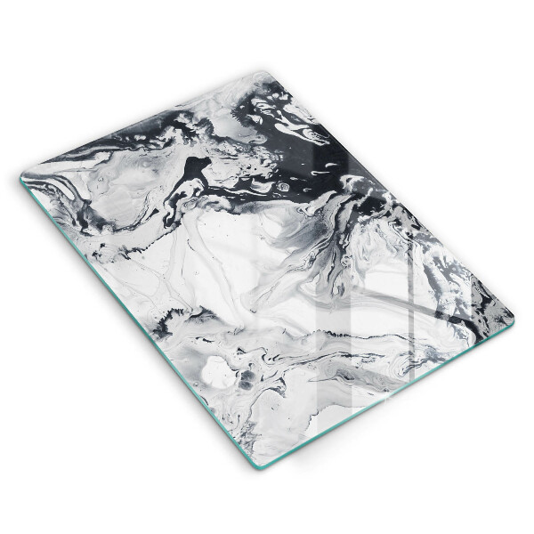 Üveg vágódeszka Tinta absztrakció