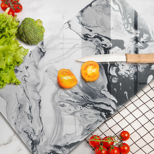 Üveg vágódeszka Tinta absztrakció