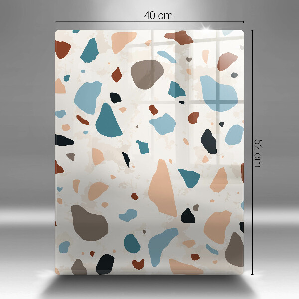 Üveg vágódeszka Dekoratív kőedény