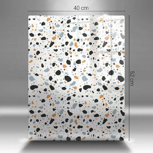 Üveg vágódeszka Dekoratív kőedény