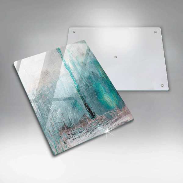 Üveg vágódeszka Festék absztrakciós háttér