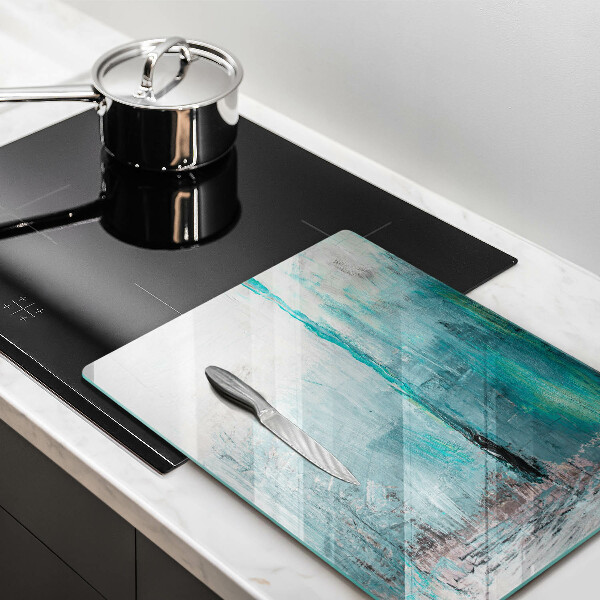 Üveg vágódeszka Festék absztrakciós háttér