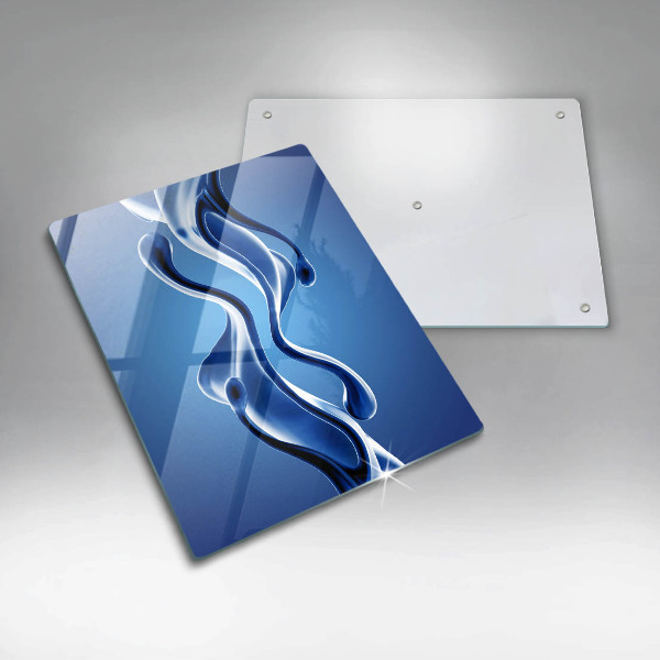 Üveg vágódeszka Folyadék absztrakció