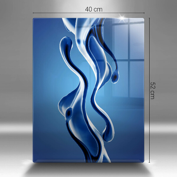 Üveg vágódeszka Folyadék absztrakció