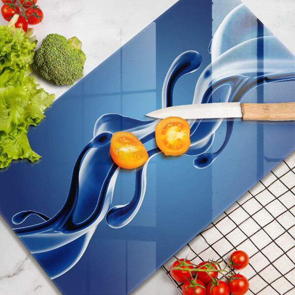 Üveg vágódeszka Folyadék absztrakció