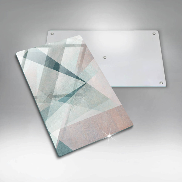 Üveg vágódeszka Éles absztrakció