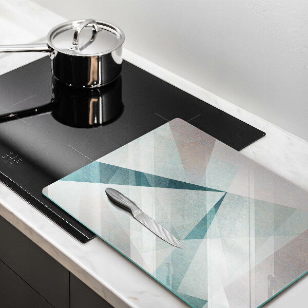 Üveg vágódeszka Éles absztrakció