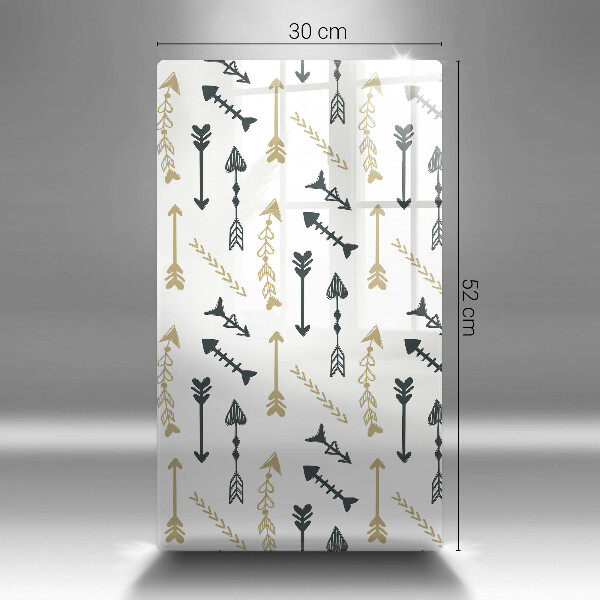 Üveg vágódeszka Boho nyilak minta