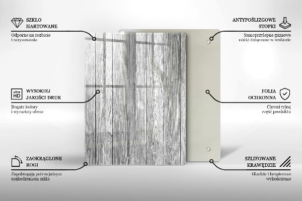 Üveg vágódeszka Harmatcseppek és rózsavirág