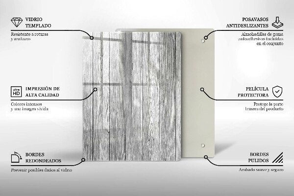 Üveg vágódeszka Harmatcseppek és rózsavirág