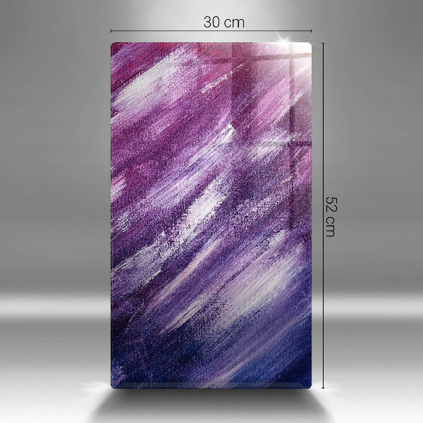 Üveg vágódeszka Festék absztrakció