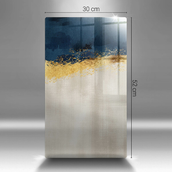 Üveg vágódeszka Arany absztrakció