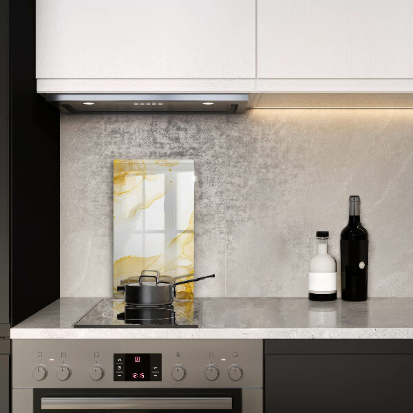 Üveg vágódeszka Arany absztrakció