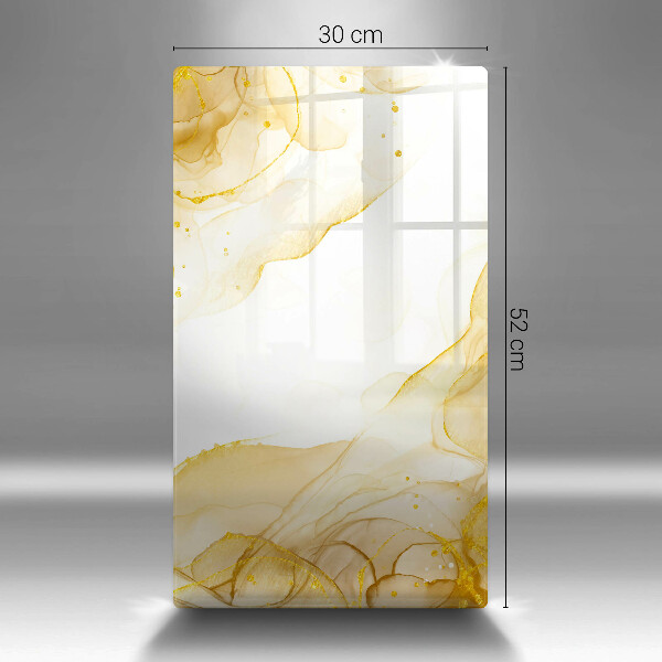 Üveg vágódeszka Arany absztrakció