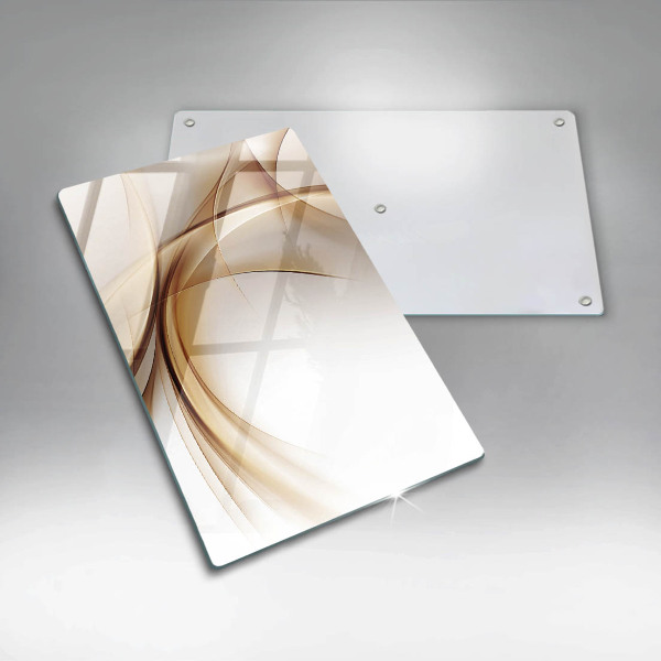 Üveg vágódeszka Absztrakt formák