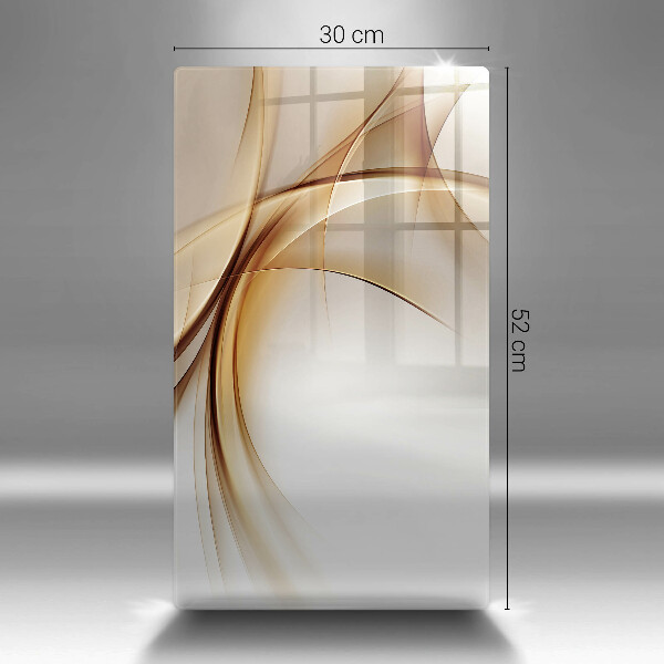 Üveg vágódeszka Absztrakt formák