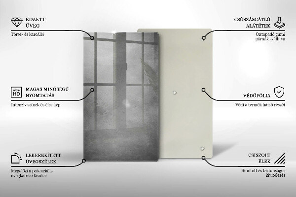 Üveg vágódeszka Beton textúra háttér