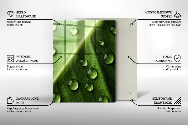 Üveg vágódeszka Dekoratív csempe