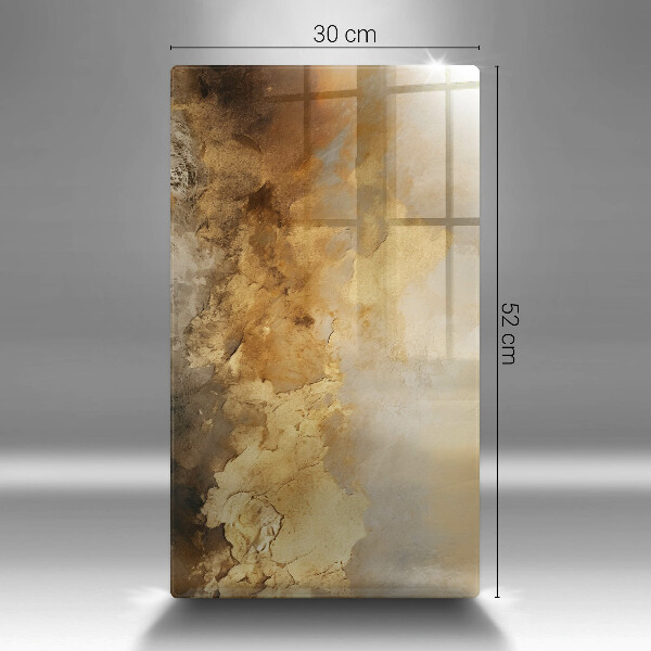 Üveg vágódeszka Gazdag textúra