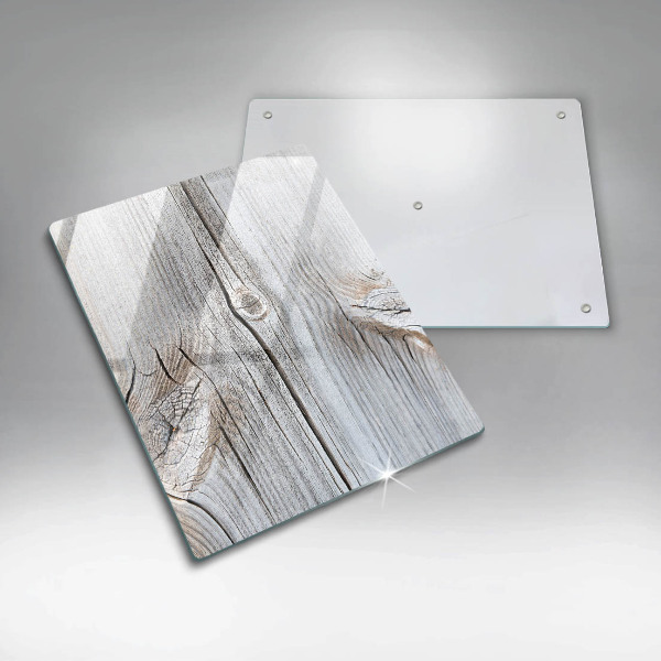 Üveg vágódeszka Világos fa szerkezet