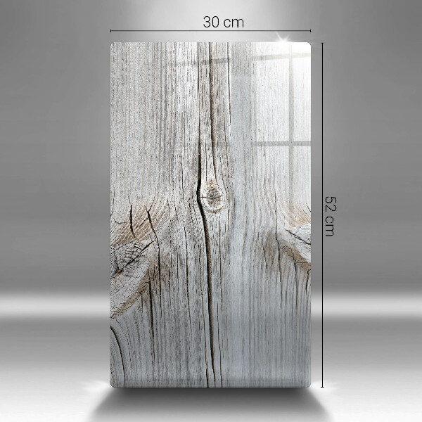 Üveg vágódeszka Világos fa szerkezet