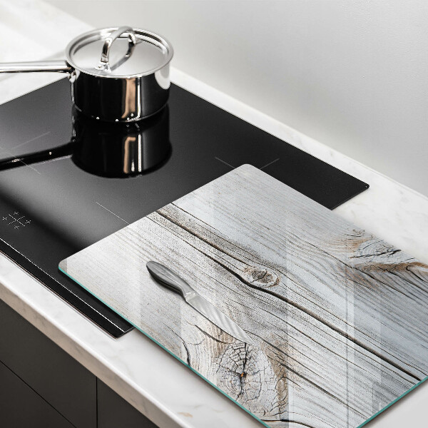 Üveg vágódeszka Világos fa szerkezet