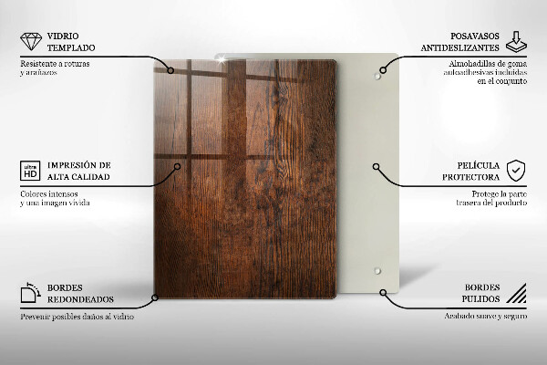 Üveg vágódeszka karácsonyi díszek