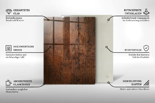 Üveg vágódeszka karácsonyi díszek