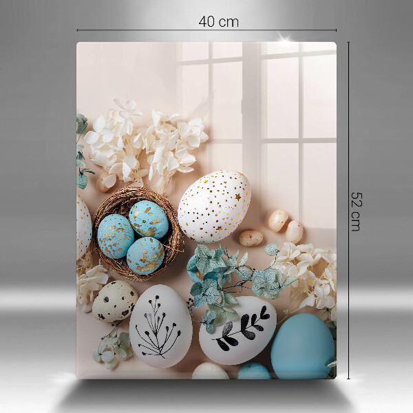 Üveg vágódeszka Húsvéti díszek