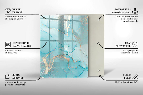 Üveg vágódeszka Húsvéti díszek