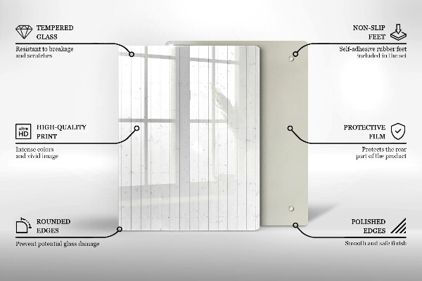 Üveg vágódeszka Ünnepi gyümölcsök