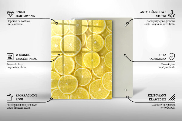 Üveg vágódeszka Színes cukorkák